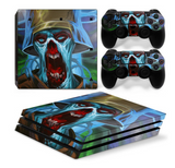 0131-0155 PS4 Pro game machine host Sticker Anti scraping geometric pattern sticker 8 3 12 0 - Tophatter Daily Deals