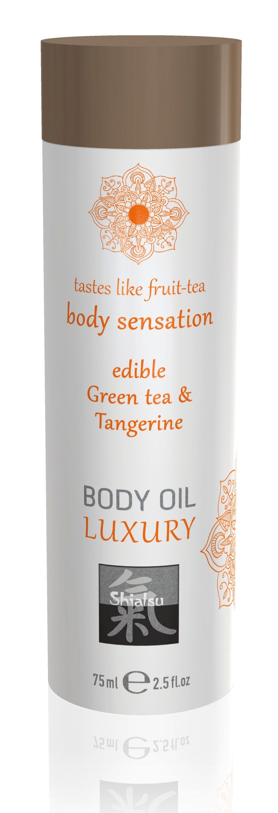 Shiatsu Luxury Edible Body Oil Green Tea and Tangerine 8 Ounce > Essentials > Massage Oil - Tophatter Daily Deals