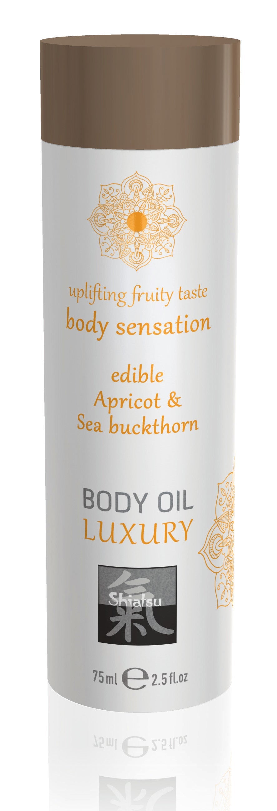 Shiatsu Luxury Edible Body Oil with Apricot and Sea Buckthorn > Essentials > Massage Oil - Tophatter Daily Deals