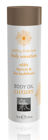 Shiatsu Luxury Edible Body Oil with Apricot and Sea Buckthorn > Essentials > Massage Oil - Tophatter Daily Deals
