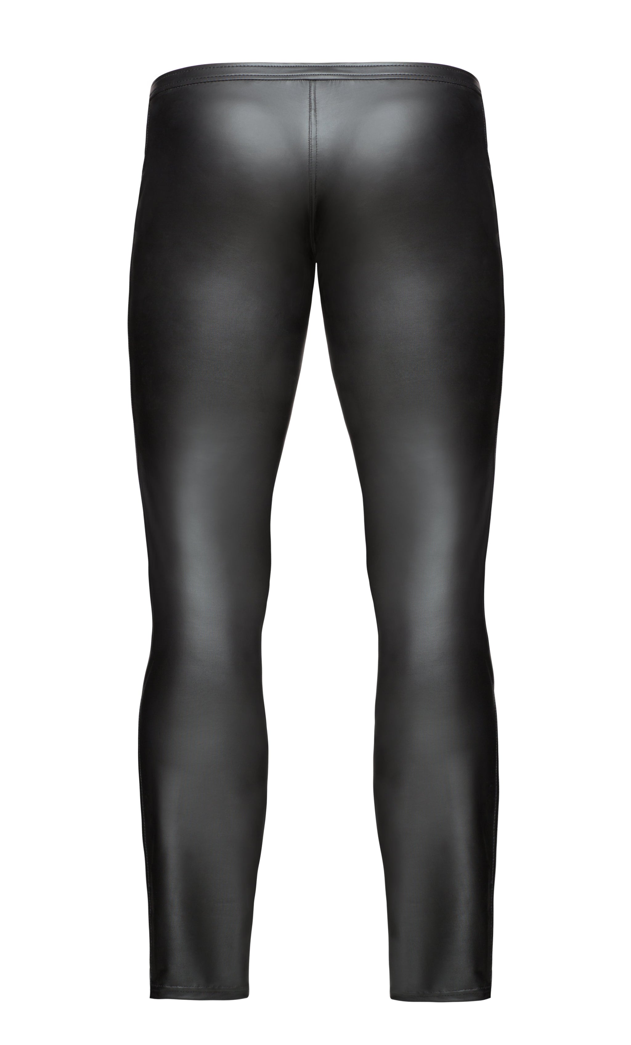 Wet Look Black Pants for Men with Zipper Detail > Clothes > Mens Latex - Tophatter Daily Deals