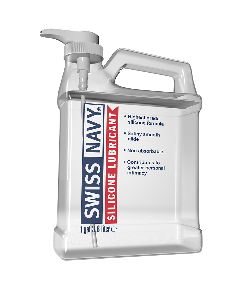 Swiss Navy Silicone Lubricant 1 Gallon 3.8 Liters Long Lasting Glide > Lube > Silicone - Tophatter Daily Deals