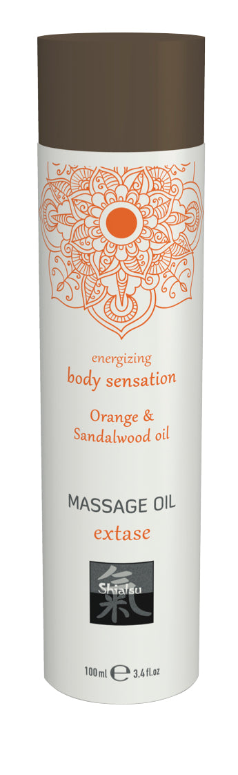 Shiatsu Massage Oil Extase Orange And Sandalwood 100ml > Essentials > Massage Oil - Tophatter Daily Deals