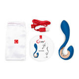 Gpop2 Indigo Blue Anatomic Vibrator 4.92 x 1.1 Inches > Anal Range > Vibrating Butt Plugs - Tophatter Daily Deals