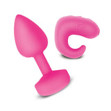 Gkit Sunny Raspberry Remote Control Vibrator 3cm Diameter > Anal Range > Vibrating Butt Plugs - Tophatter Daily Deals
