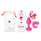 Gkit Sunny Raspberry Remote Control Vibrator 3cm Diameter > Anal Range > Vibrating Butt Plugs - Tophatter Daily Deals