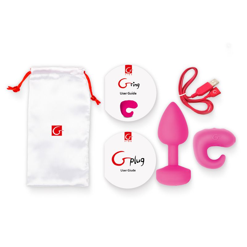 Gkit Sunny Raspberry Remote Control Vibrator 3cm Diameter > Anal Range > Vibrating Butt Plugs - Tophatter Daily Deals