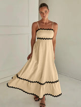 Spaghetti Strap Maxi Dress Casual Dresses - Tophatter Daily Deals