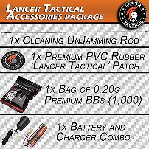 Lancer Tactical Airsoft SD AEG RIS Mock Suppressor Generation 2 - Tophatter Daily Deals
