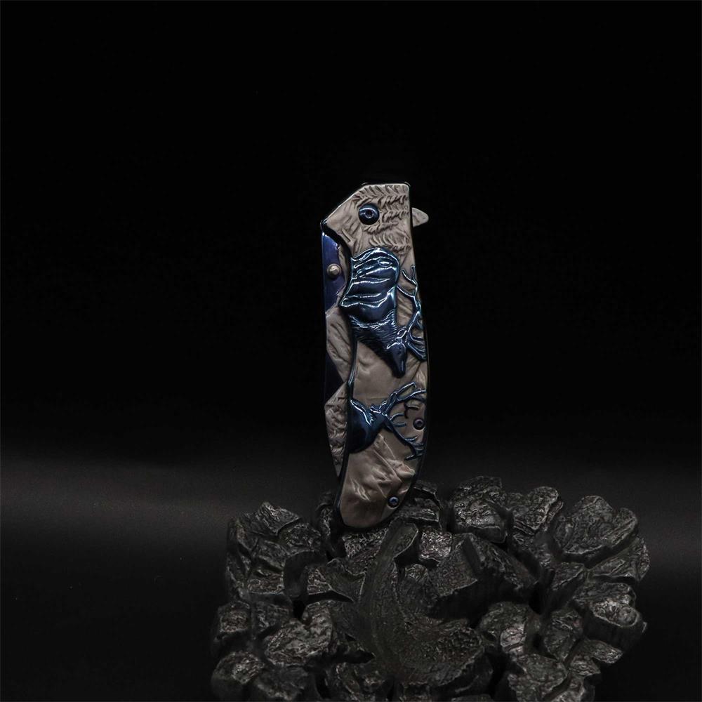 Fantastic Reindeer Folding Knife - Tophatter Daily Deals