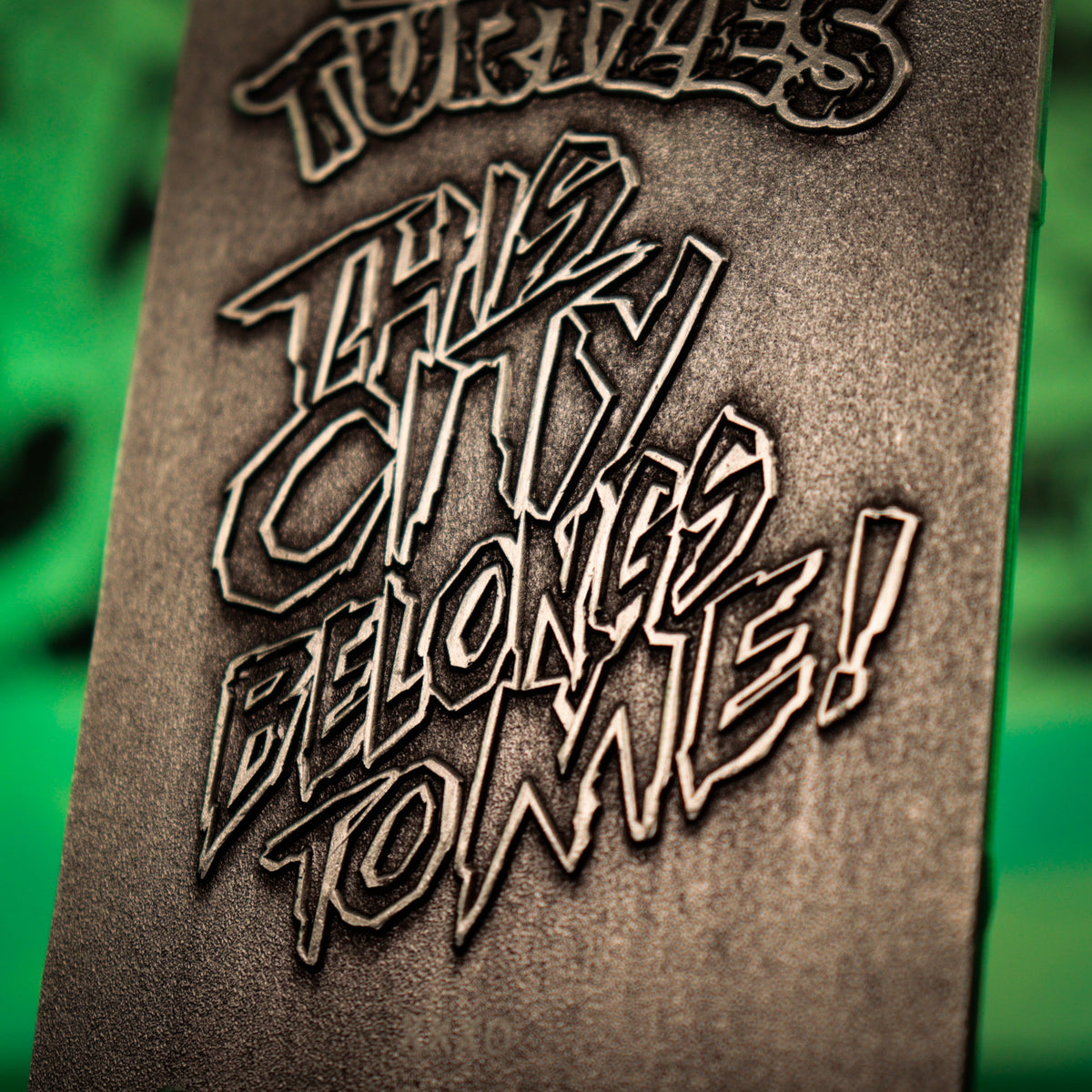 Teenage Mutant Ninja Turtles – Limited Edition Villain Ingot Replica Coin - Tophatter Daily Deals