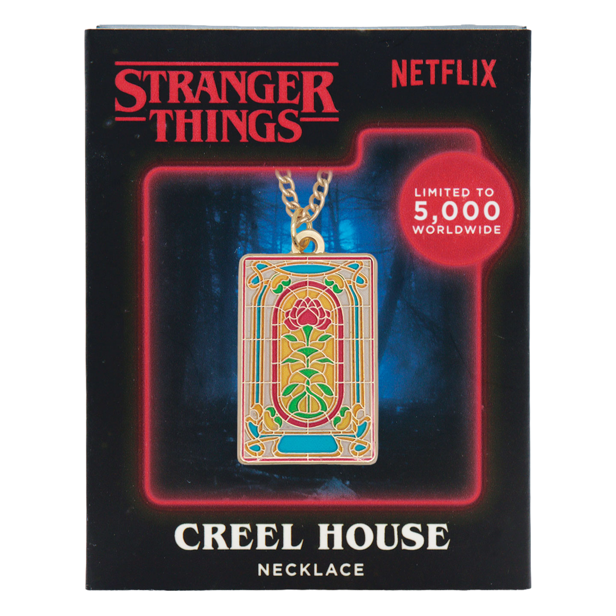 Stranger Things - Limited Edition Creel House Window Necklace Necklace - Tophatter Daily Deals