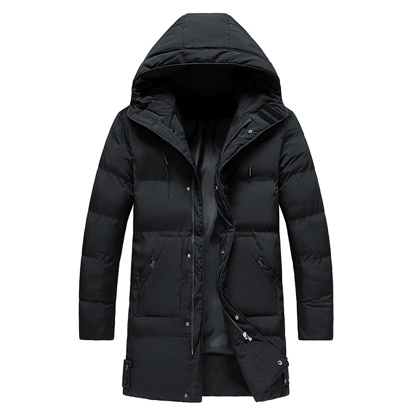 Waterproof Cozy Men's Parka Jacket - Long Quilted, For Cold - Tophatter Daily Deals