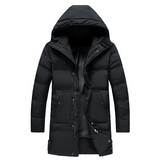Waterproof Cozy Men's Parka Jacket - Long Quilted, For Cold - Tophatter Daily Deals