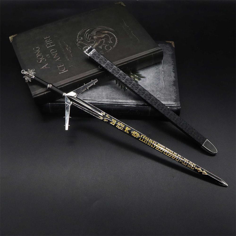 30CM Aerondight Sword Game Metal Weapon Replica - Tophatter Daily Deals