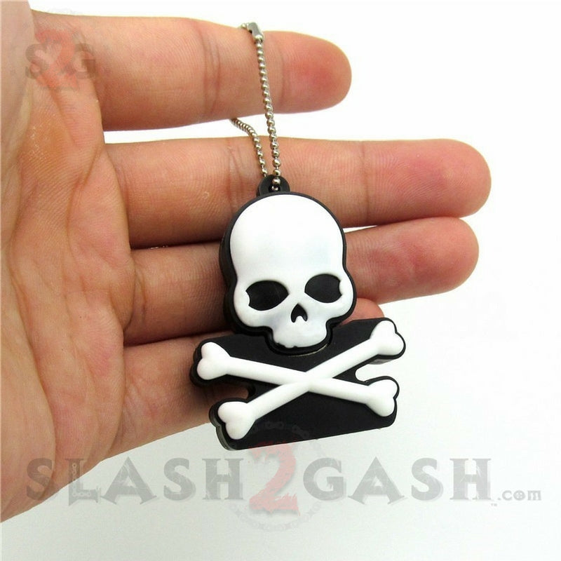Skull & Crossbones USB Flash Drive 2.0 Rubber Memory Stick 16gb / 32gb USB Flash Drive - Tophatter Daily Deals