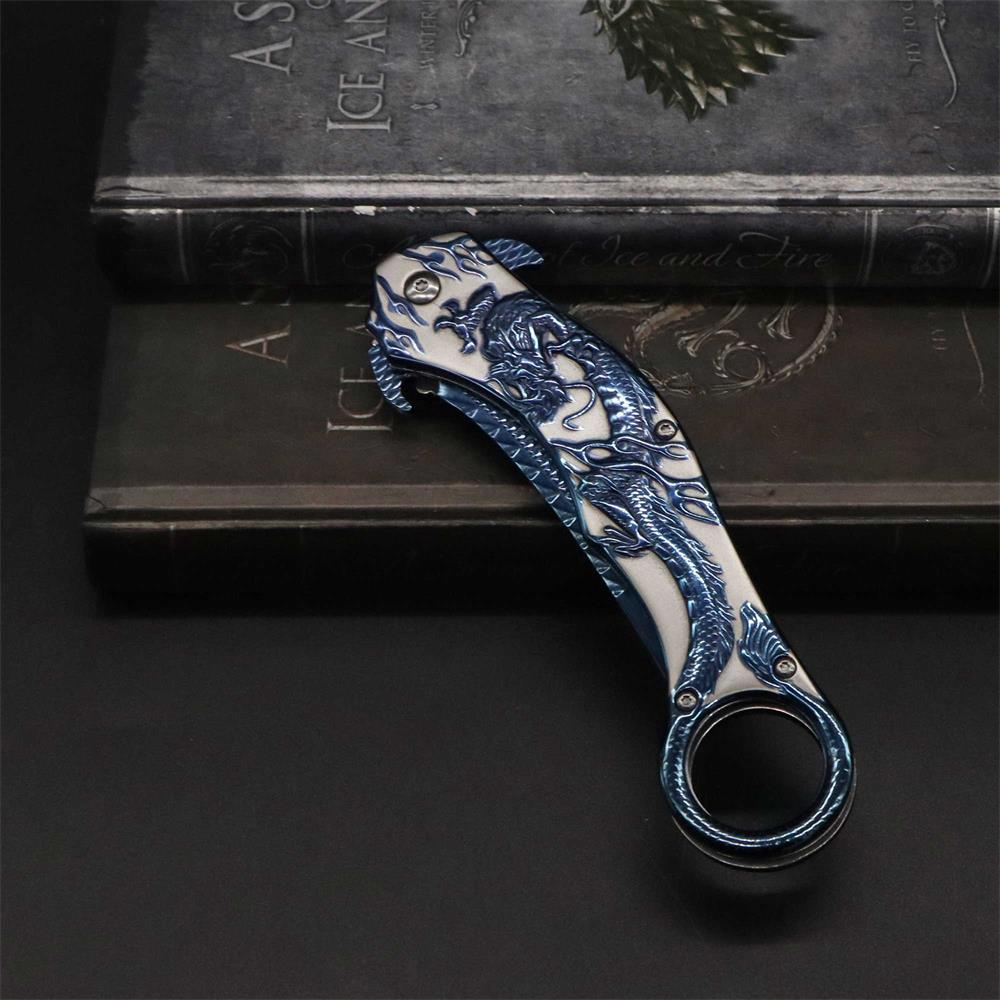 Eastern Dragon Folding Knife - Tophatter Daily Deals