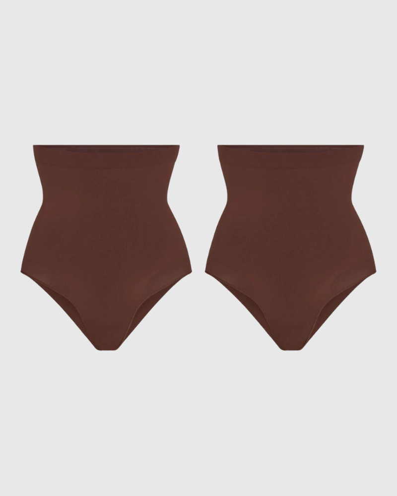 Revenge Body Tummy Control Panties (2 Pack) Mocha 2 Original Underwear - Tophatter Daily Deals