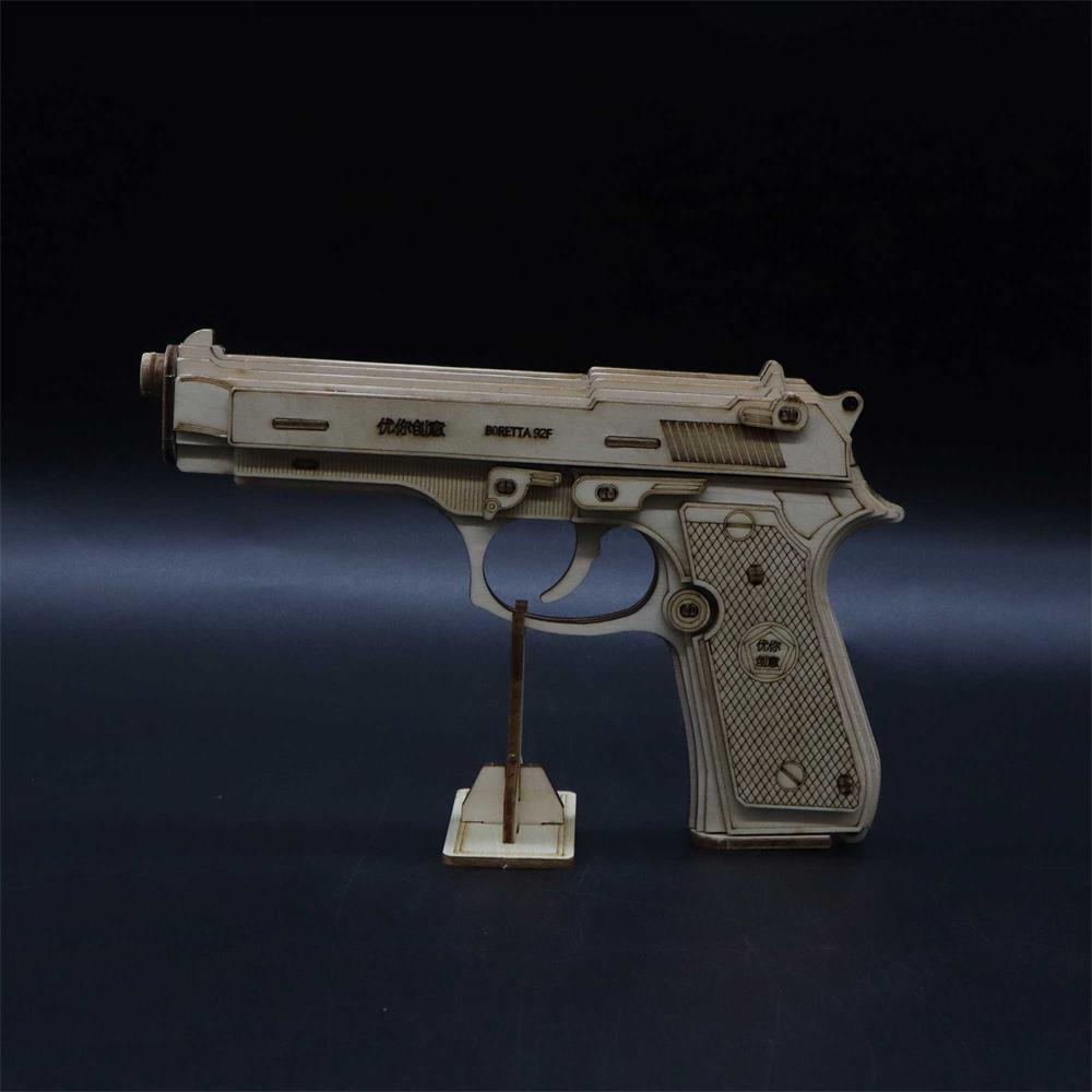 Beretta M92F Wooden Model Pistol - Tophatter Daily Deals