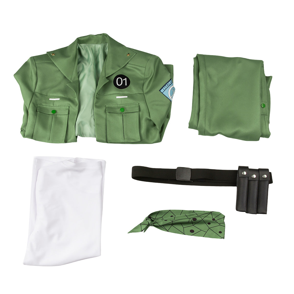Katekyo Hitman Reborn! Colonnello Cosplay Costume - Tophatter Daily Deals