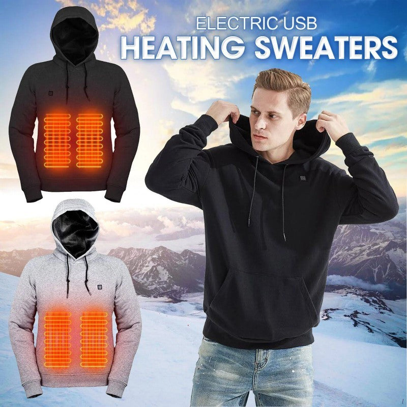 2024 New Outdoor Electric USB Heating Jacket 0 - Tophatter Daily Deals