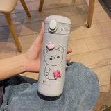 Women's High Face Value With Thermos Cup Grey 460ml 15 oz Humidifier - Tophatter Daily Deals