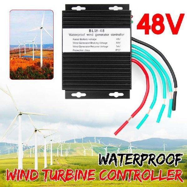 8000W DC 48V Wind Turbines Generator Charge Controller 0 - Tophatter Daily Deals