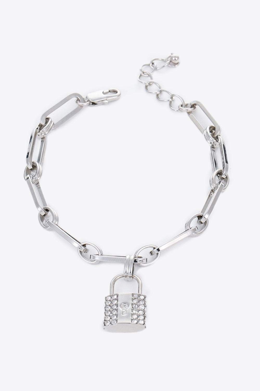 5-Piece Wholesale Lock Charm Chain Bracelet - Tophatter Deals and Online Shopping - Electronics, Jewelry, Beauty, Health, Gadgets, Fashion - Tophatter's Discounts & Offers - tophatters - tophatters.co