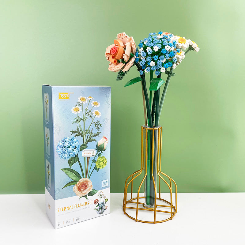 Blossom Pot Simulation Green Plant Household Decoration Toys Star River Vase 0 - Tophatter Daily Deals