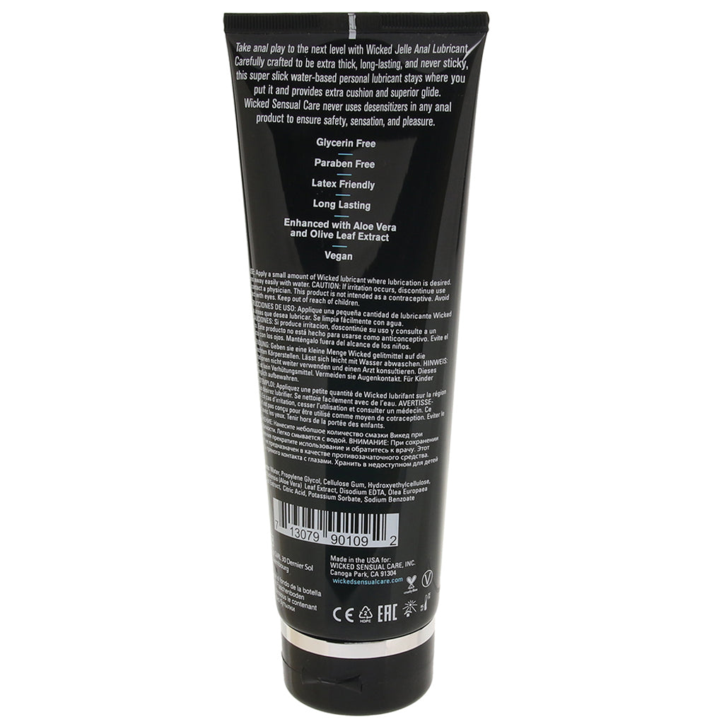 Jelle Water Based Anal Lubricant in 8oz/240ml - Tophatter's Adult Products Lubes and Lotions > Anal Sex Lubes - Tophatter Daily Deals