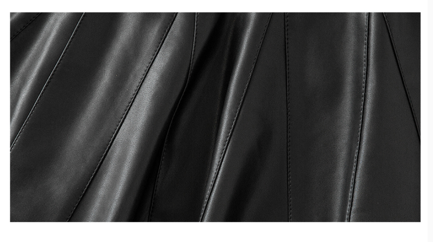 Autumn Winter New Style Children Foreign Style Korean Leather Skirt 0 - Tophatter Daily Deals
