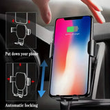 15W Mobile Phone Wireless Charger Mobile Phone Holder Phone Chargers - Tophatter Daily Deals
