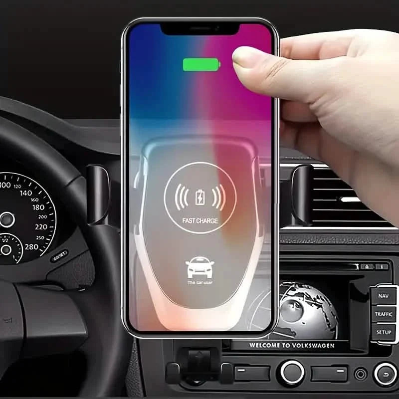15W Mobile Phone Wireless Charger Mobile Phone Holder Phone Chargers - Tophatter Daily Deals