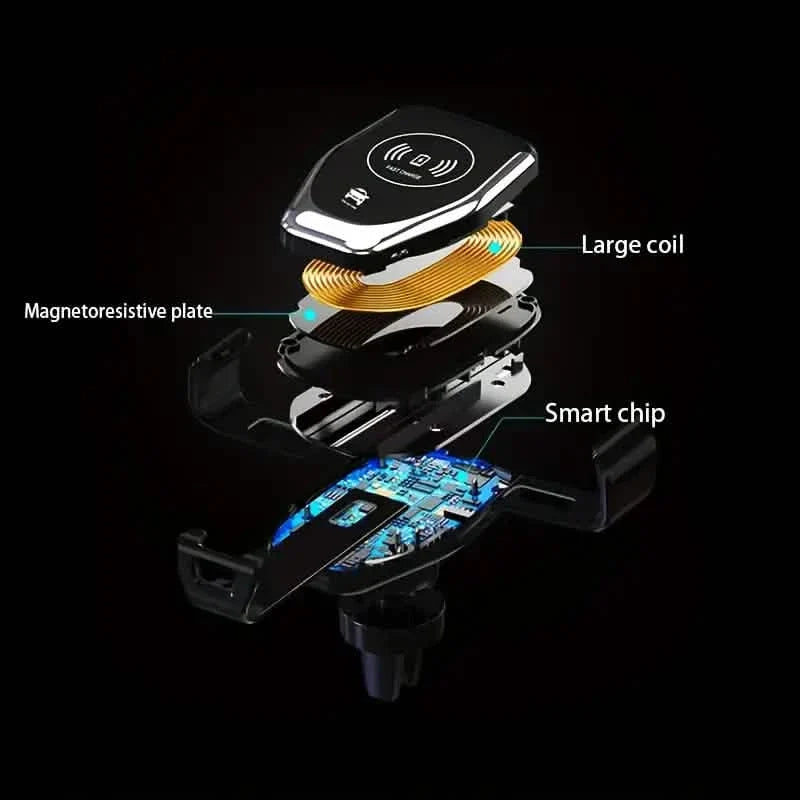 15W Mobile Phone Wireless Charger Mobile Phone Holder Phone Chargers - Tophatter Daily Deals