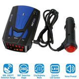 16 Band V7 Speed Safety Voice Alert Car Radar Detector Automotive - Tophatter Daily Deals