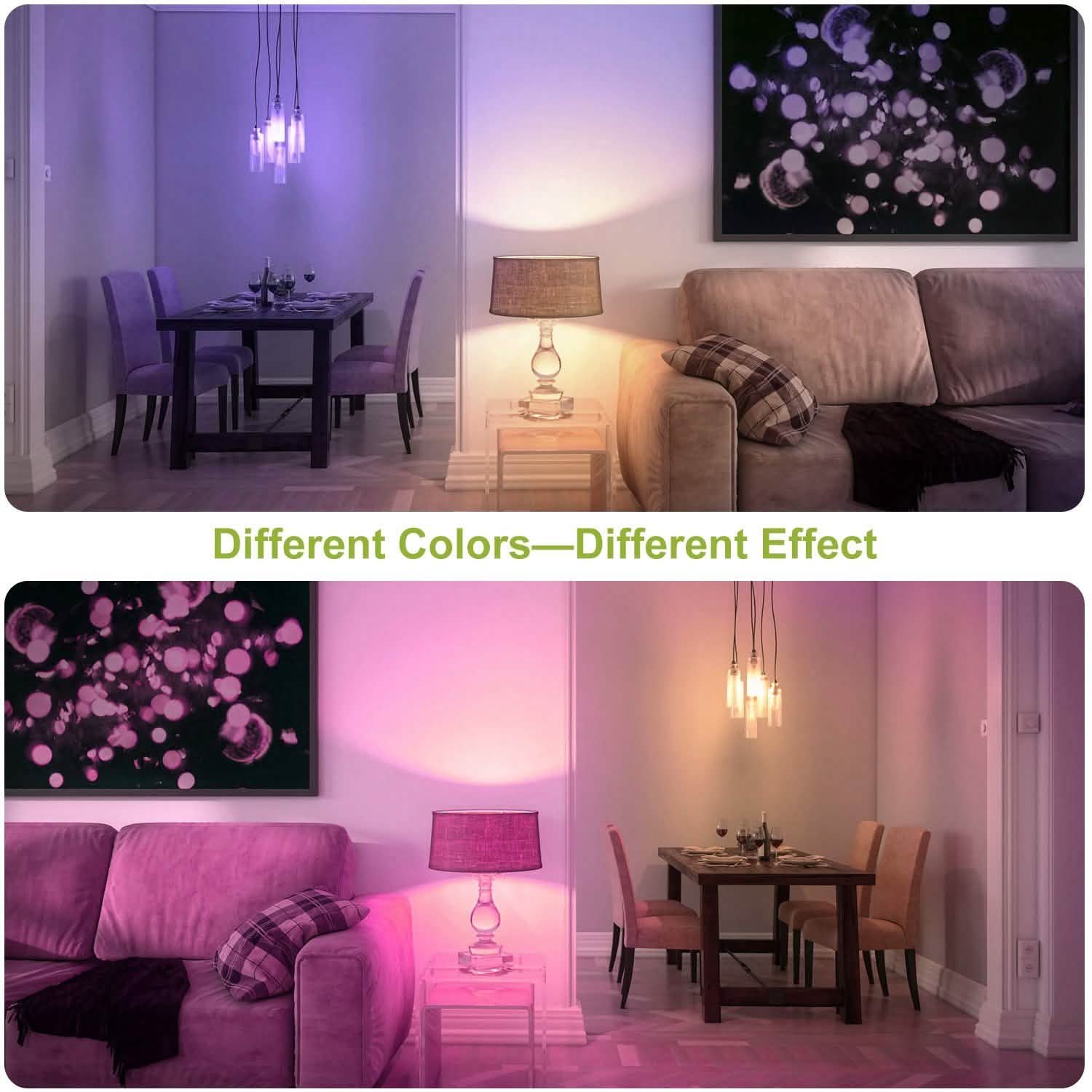 16 Colors Change LED Bulbs E27 3W RGD Dimmable Mood Lighting Lamp Indoor Lighting - Tophatter Daily Deals