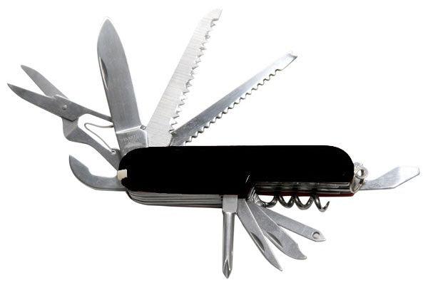16 Function Swiss Army Style Knife Self Defense Knives - Tophatter Daily Deals