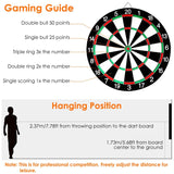 16-Inch Dart Board Game Set Everything Else - Tophatter Daily Deals