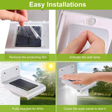 16 LEDs Outdoor Solar Wall Lights Outdoor Lighting - Tophatter Daily Deals