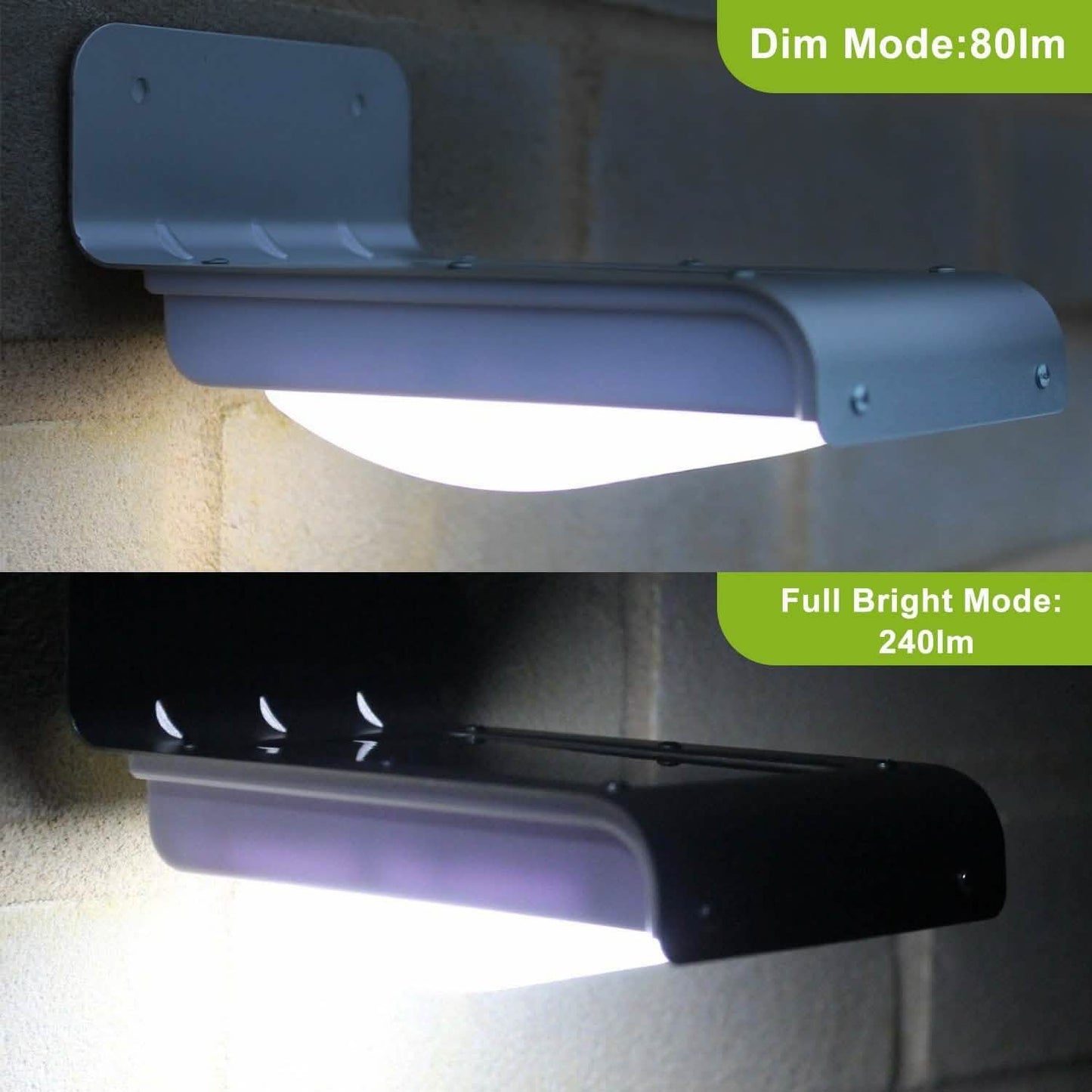 16 LEDs Outdoor Solar Wall Lights Outdoor Lighting - Tophatter Daily Deals