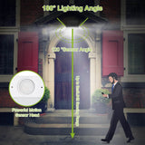 16 LEDs Outdoor Solar Wall Lights Outdoor Lighting - Tophatter Daily Deals