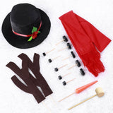 16-Piece: Snowman Decorating Dressing Kit Seasonal Decor - Tophatter Daily Deals