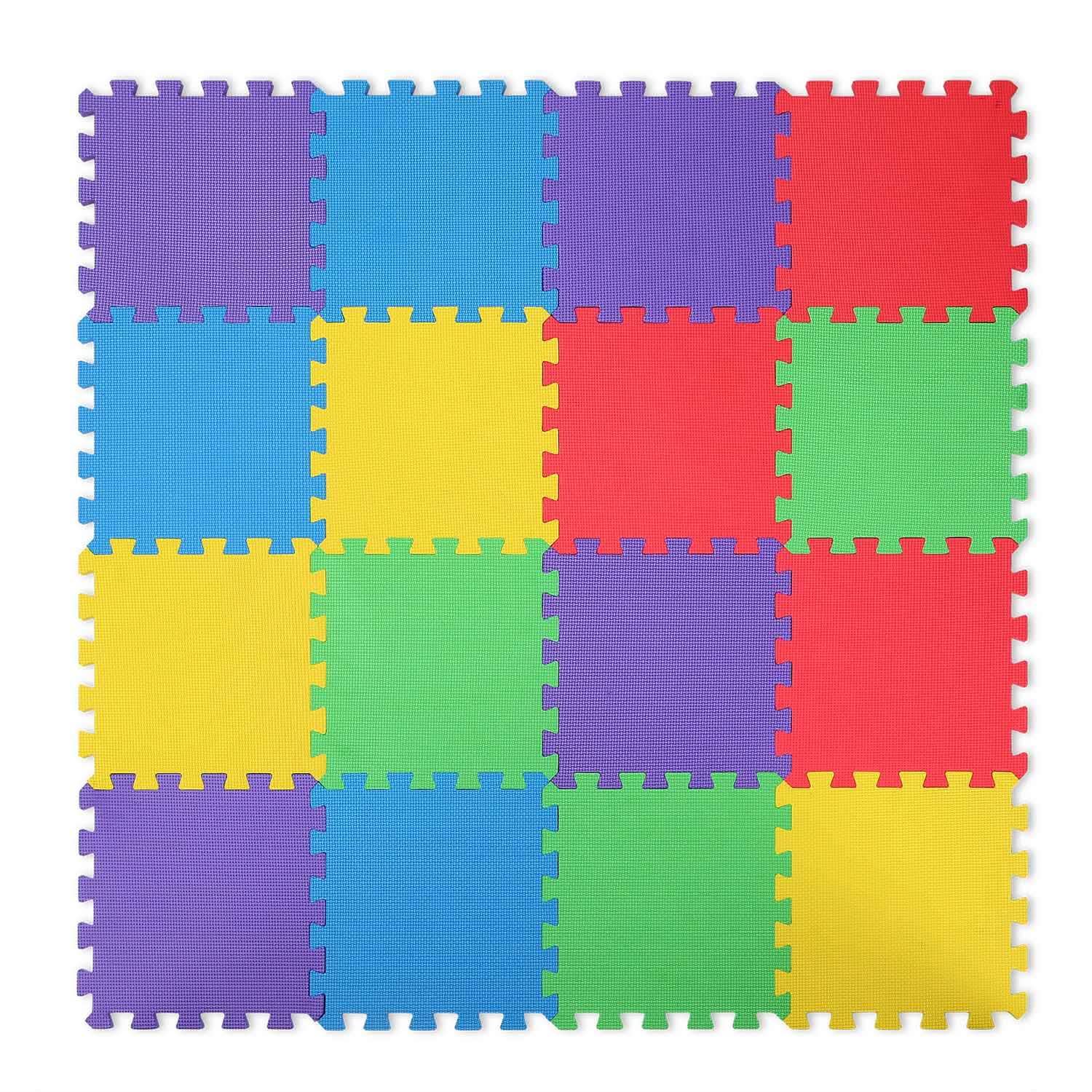 16-Pieces: Kids Puzzle Exercise Play Mat Toys & Games - Tophatter Daily Deals