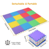 16-Pieces: Kids Puzzle Exercise Play Mat Toys & Games - Tophatter Daily Deals
