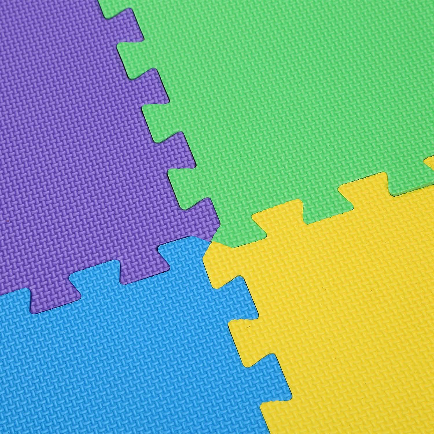 16-Pieces: Kids Puzzle Exercise Play Mat Toys & Games - Tophatter Daily Deals