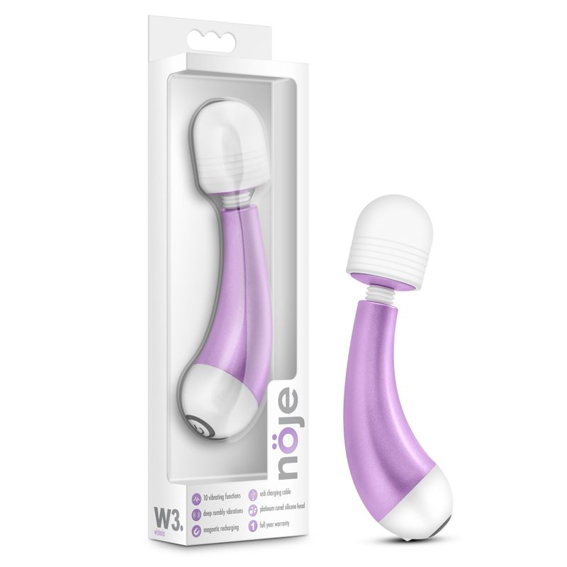 Noje W3 Wisteria Petite 5.25 Inch Pleasure Wand > Sex Toys > Mini Massagers - Tophatter Daily Deals