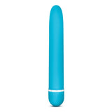 Rose Luxuriate Blue 7 Inch Vibrator with Satin Finish > Vibrators > Standard Vibrators - Tophatter Daily Deals