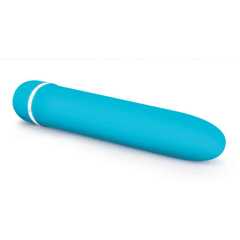 Rose Luxuriate Blue 7 Inch Vibrator with Satin Finish > Vibrators > Standard Vibrators - Tophatter Daily Deals