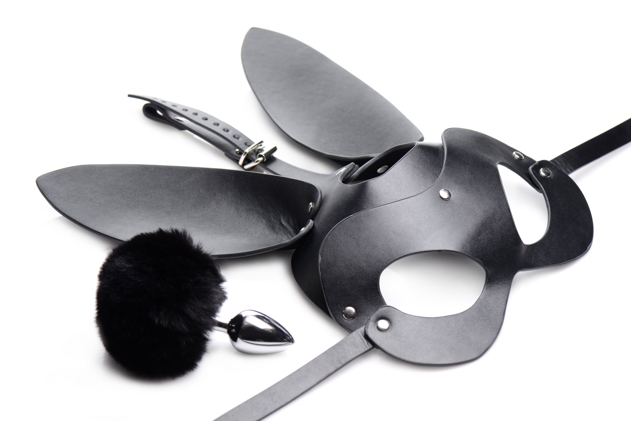 Bunny Tail Anal Plug and Mask Set > Bondage Gear > Masks - Tophatter Daily Deals