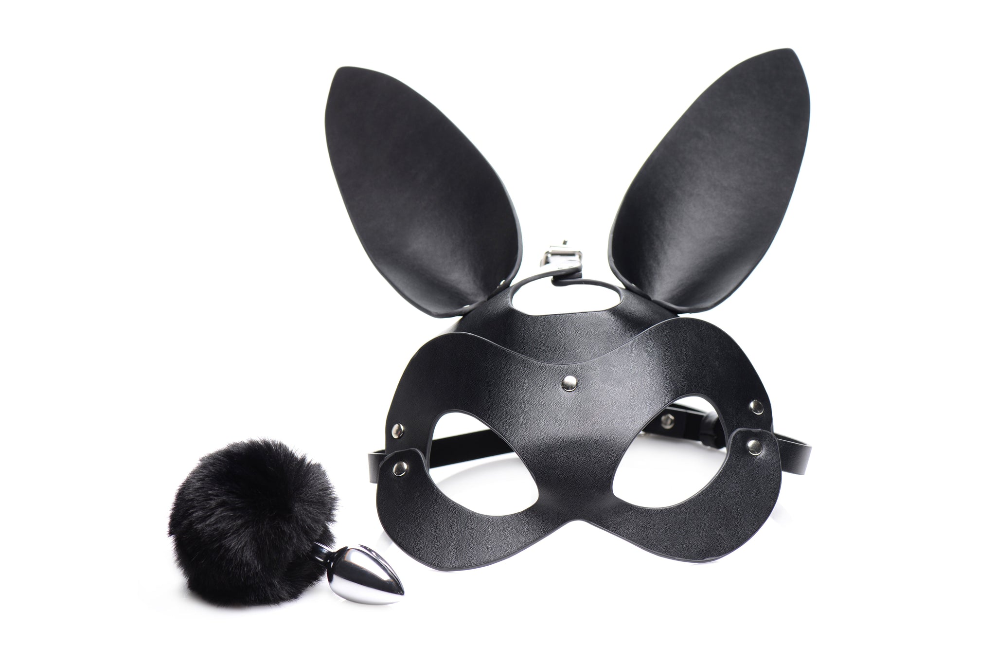 Bunny Tail Anal Plug and Mask Set > Bondage Gear > Masks - Tophatter Daily Deals